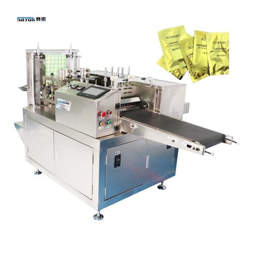 Latest company Solutions about कार सुगंध गोलियों के लिए उच्च उत्पादकता वाली चार तरफ पैकिंग मशीन