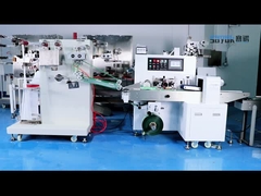 क्षैतिज अल्कोहल स्वैब मशीन टिकाऊ 50Hz 4 साइड सील पाउच मशीन