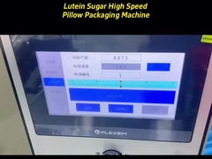 500+ हाई स्पीड न्यूटेला ऑटोमैटिक तकिया पैकिंग मशीन