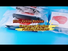 इंटैक्ट फोल्डिंग रैपिंग मशीन 2KW ऑटोमैटिक स्टैकिंग मशीन फर्स्ट एड ब्लैंकेट