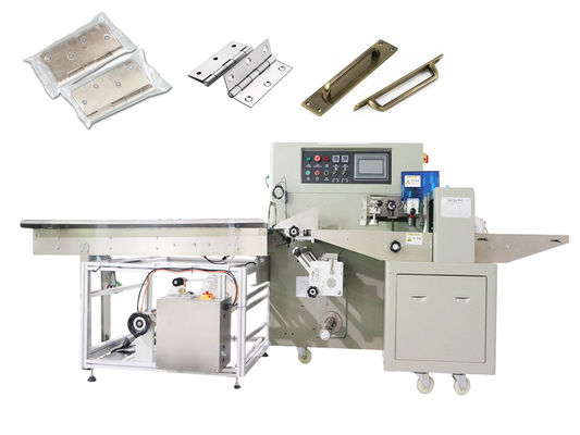 गुणवत्ता  50HZ / 60HZ PE Film Wrapping Machine Hinge Hardware Packing Machine 3KW कारखाना