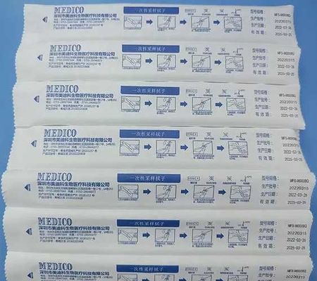 मल्टी लेन स्ट्रेच फिल्म रैपिंग पैकेजिंग मशीन ग्रसनी स्वैब 14.5KW