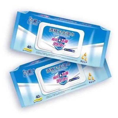 Good price महिलाओं के लिए 120 पीस वेट टिश्यू मेकिंग मशीन स्वचालित हाई स्पीड पैकिंग लाइन ऑनलाइन