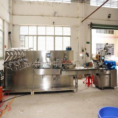 ओडीएम 30-80 बैग / मिन गीले पोंछे उत्पादन लाइन गीले ऊतक बनाने की मशीन 3KW
