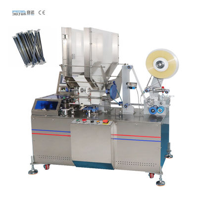 1.5KW स्ट्रॉ पैकेजिंग मशीन 0.4-0.6Mpa वायु दबाव 0.3m3/न्यूनतम वायु खपत