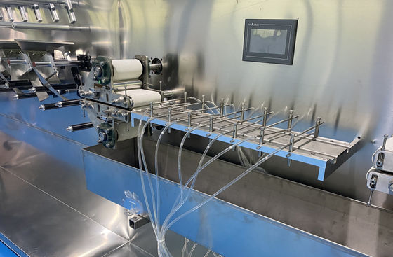 हाई स्पीड बेबी वेट वाइप बनाने की मशीन 30-120 पीसी पैक