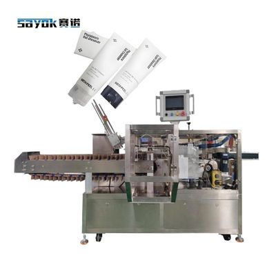 Good price 220 वी 50/60 हर्ट्ज बिजली स्रोत प्रकार के लिए सुविधाजनक सफाई जेल ट्यूब कार्टनिंग मशीन ऑनलाइन